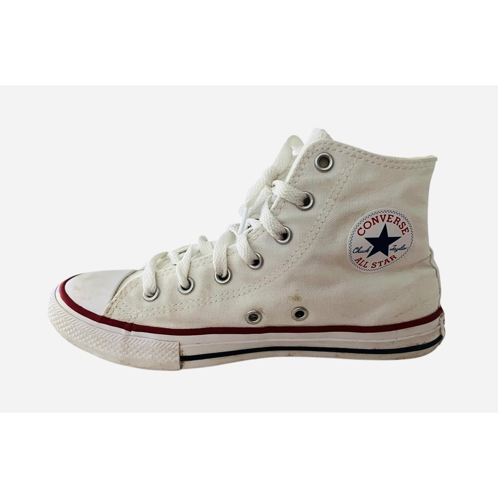 Converse‎ Chuck Taylor All Star White High Top Sneakers Youth Size 3